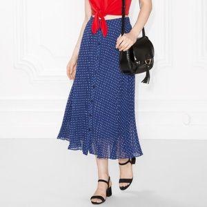 & Other Stories - high waisted pleats skirt 36
